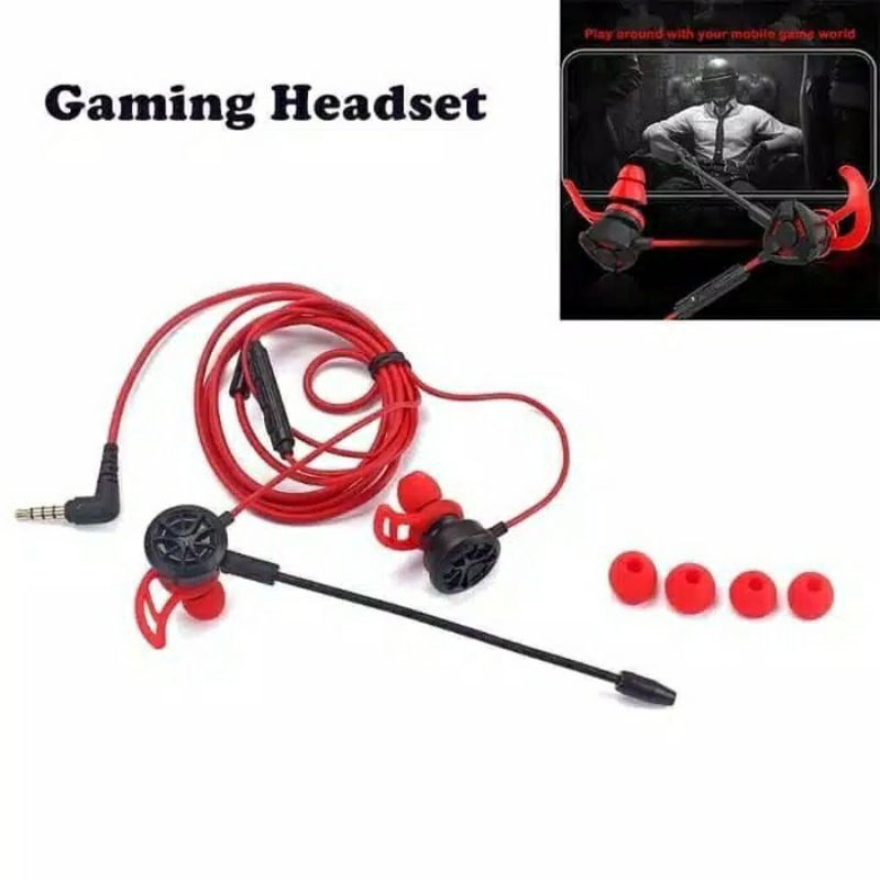 Handsfree Gaming T-10 With Mic Headset Game T10 Earphone Gaming