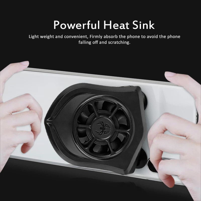 Smartphone Cooling Fan Kipas Pendingin Radiator Cooler Pendingin Handphone Fan Holder Heat Sink P11 Model Plug-in