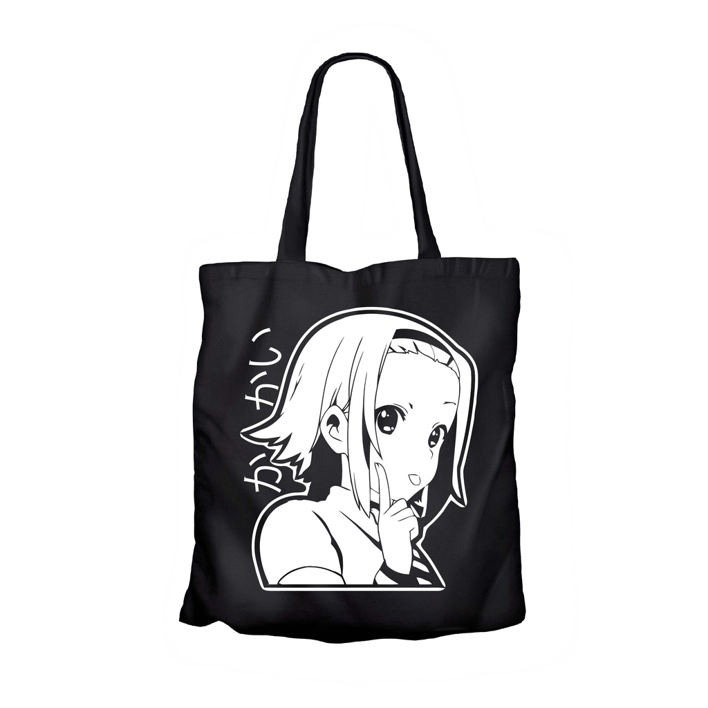 Tote bag anime sticker RITSU TAINAKA - K-ON material canvas