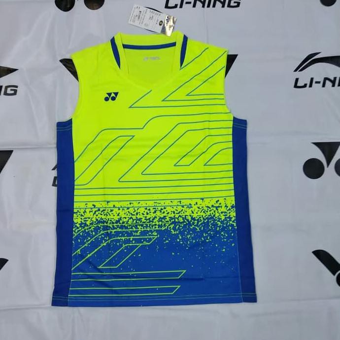 Baju Kaos Singlet Badminton Import Yonex Stabilo