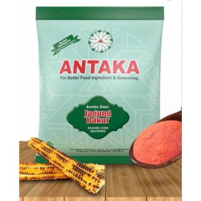 

Bumbu Tabur ANTAKA 1 renceng isi 10 pcs@100gr ( jagung bakar, BBQ, balado)
