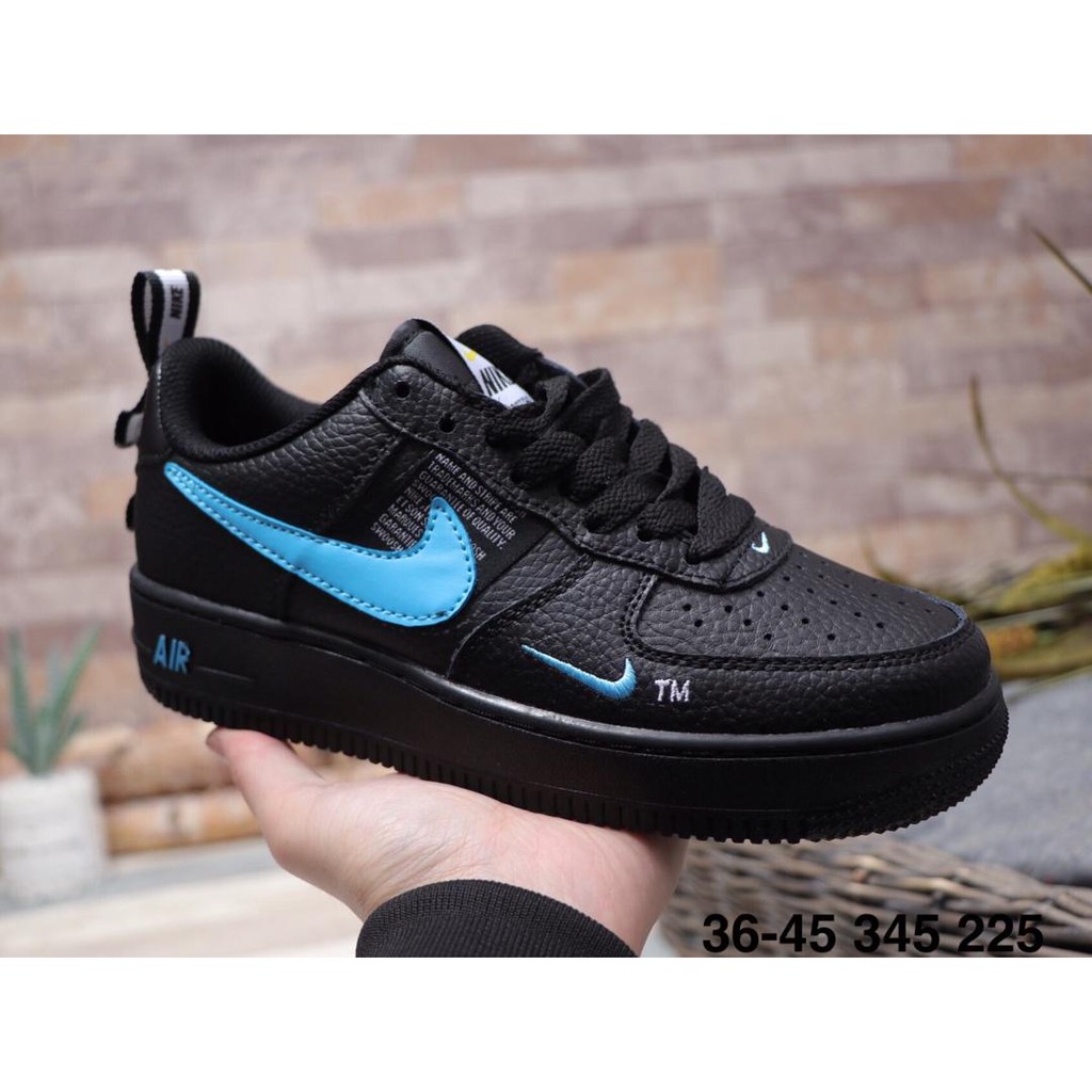 air force 1 black photo blue