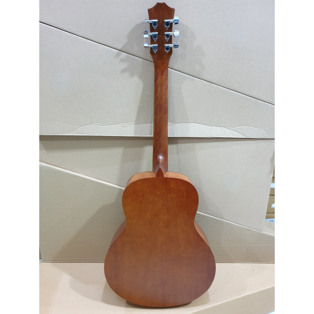 Gitar Akustik Merk Cowboy Original Tipe GW-3 NS Ukuran 3/4 Bahan Solid Senar String Trusrod Jakarta-4