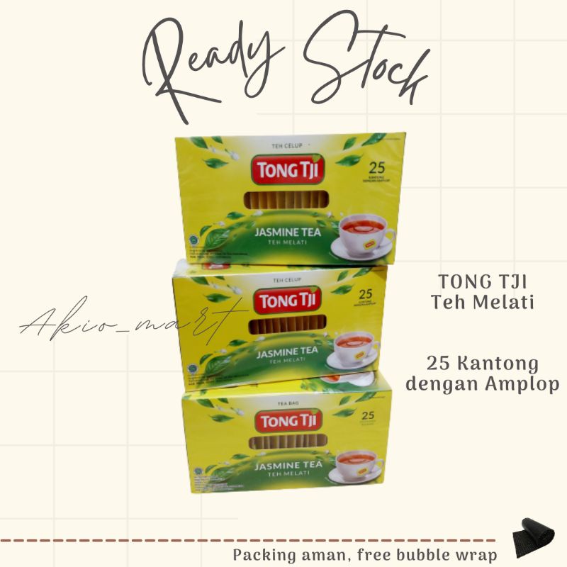 

Tong Tji Teh Celup Jasmine Tea 25 kantong dengan Amplop