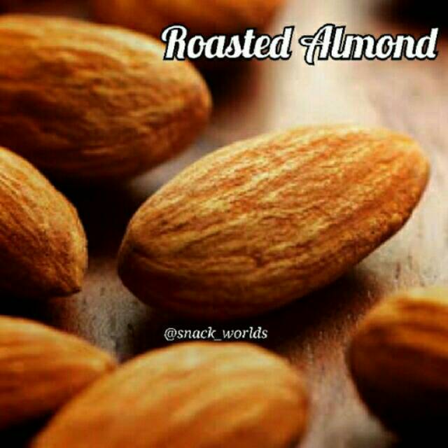

500gram Almond Kupas Original Roasted (tanpa kulit)