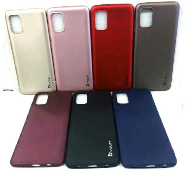 BABY SKIN ULTRATHIN CASING SOFTCASE VIOLET OPPO A52 2020