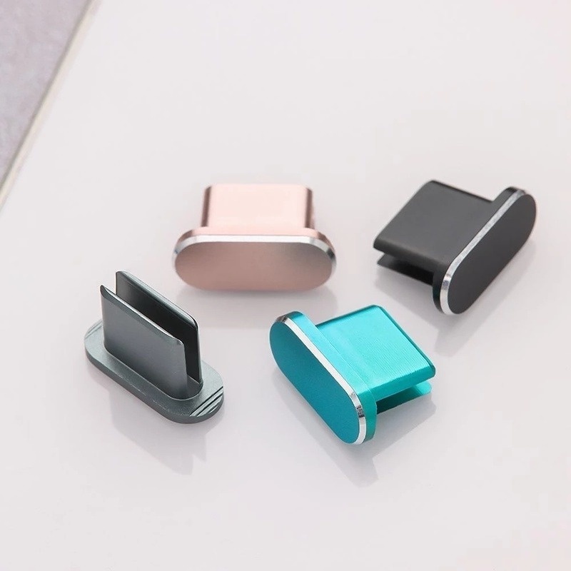 Pelindung Kabel Charger Usb Tipe C Portable Bahan Aluminum Alloy Warna-Warni Untuk Smartphone