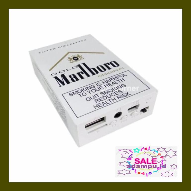 D4Rad Mini Speaker Kotak Rokok Support Mp3 Dan Radio - Portable Music Player F52Dam