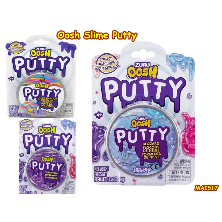 MAI517 MAINAN ZURU OOSH SLIME PUTTY
