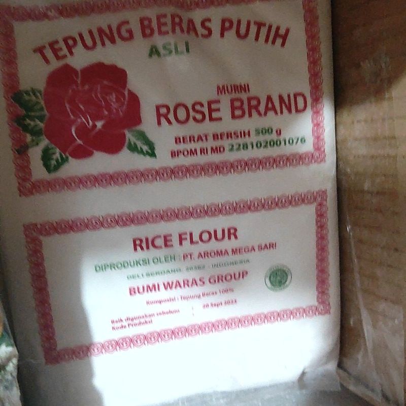 

tepung beras rosebrand 500gram