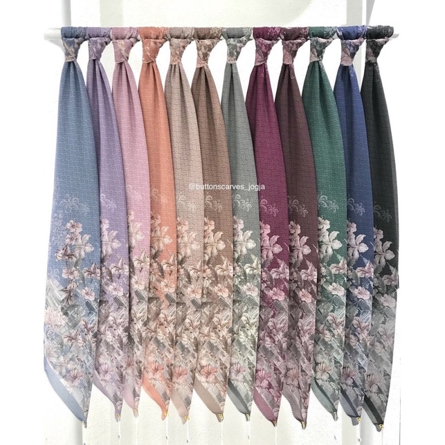 Malaya Series Scarf By ButtonScarves