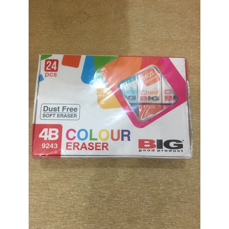 

Penghapus pinsil/eraser pencils BIG warna ( isi 24pc)
