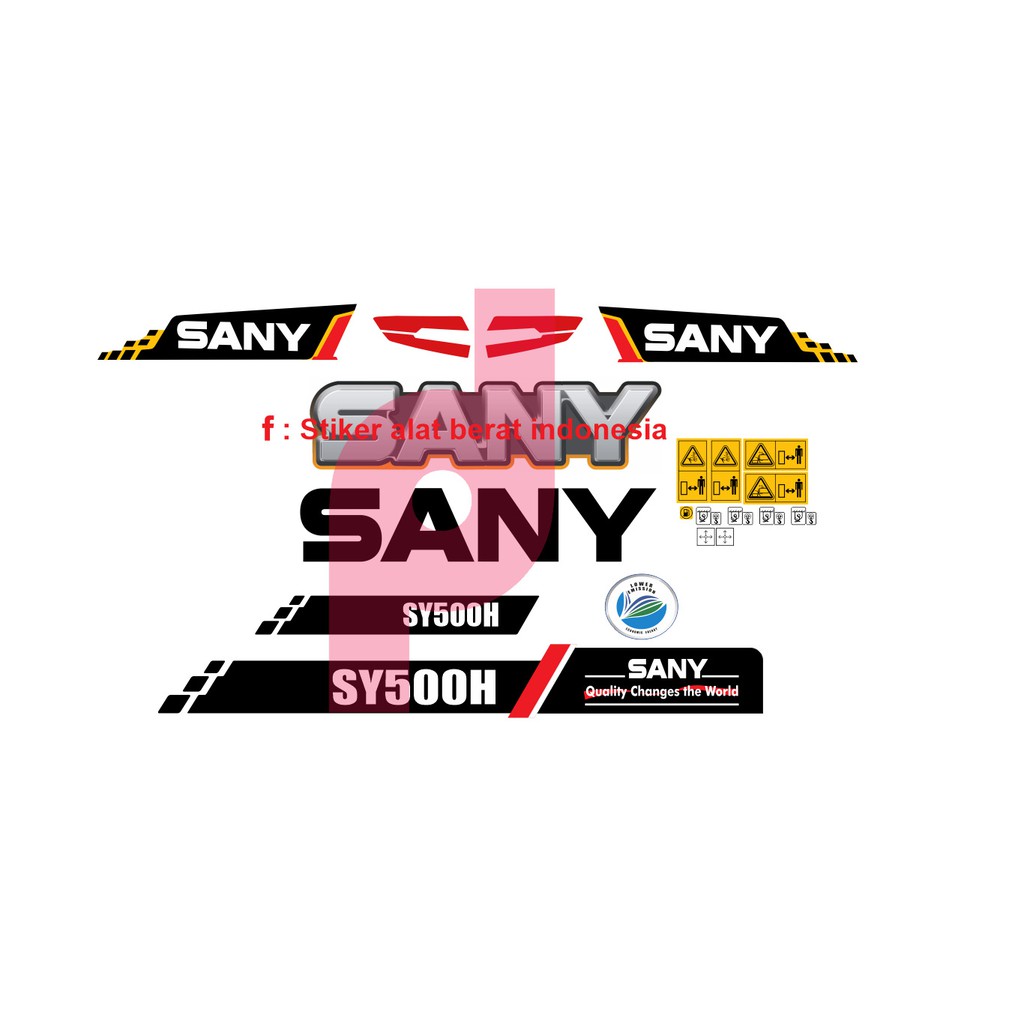 

STIKER SANY SY500H