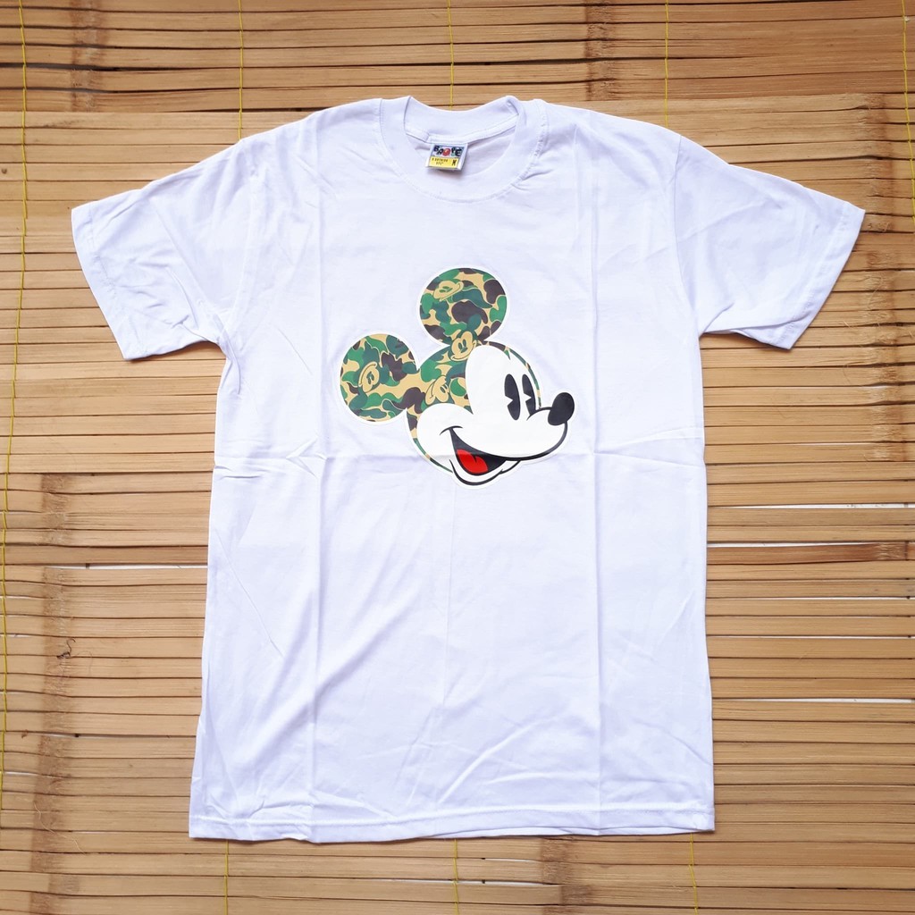 camo mickey mouse shirt