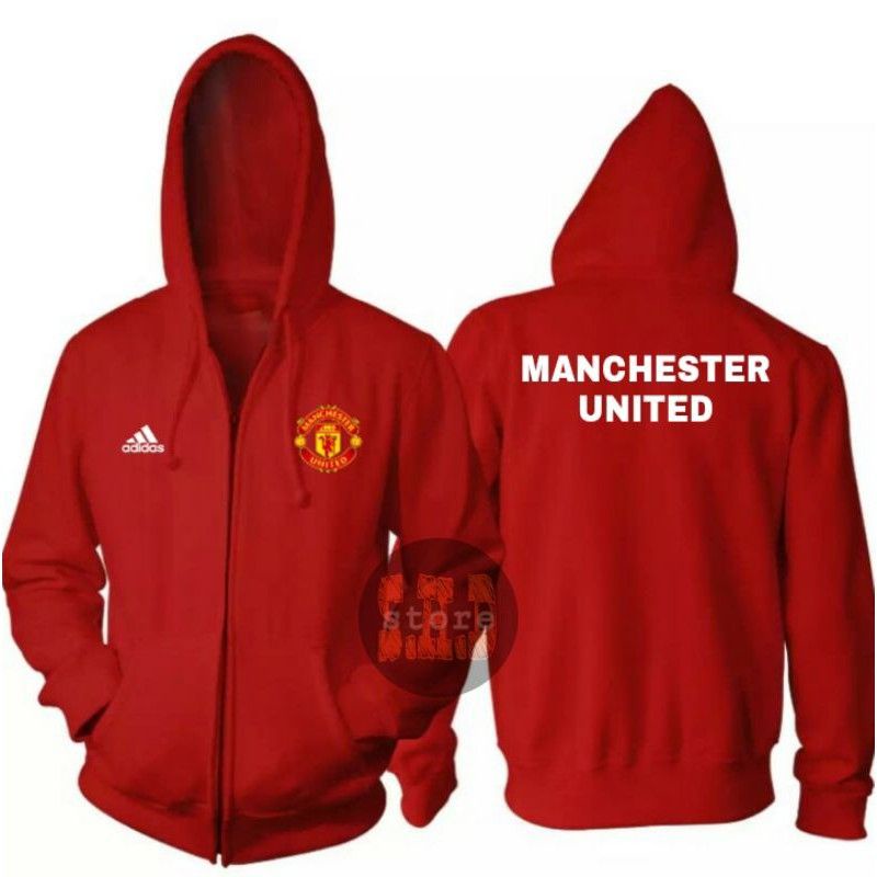 Hoodie Zhipper logo MAN'CHESTER UNI'TED