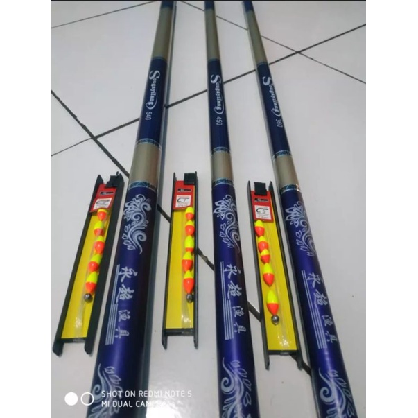 joran tegek carbon sougayilang panjang 270 360 450 dan 540 cm