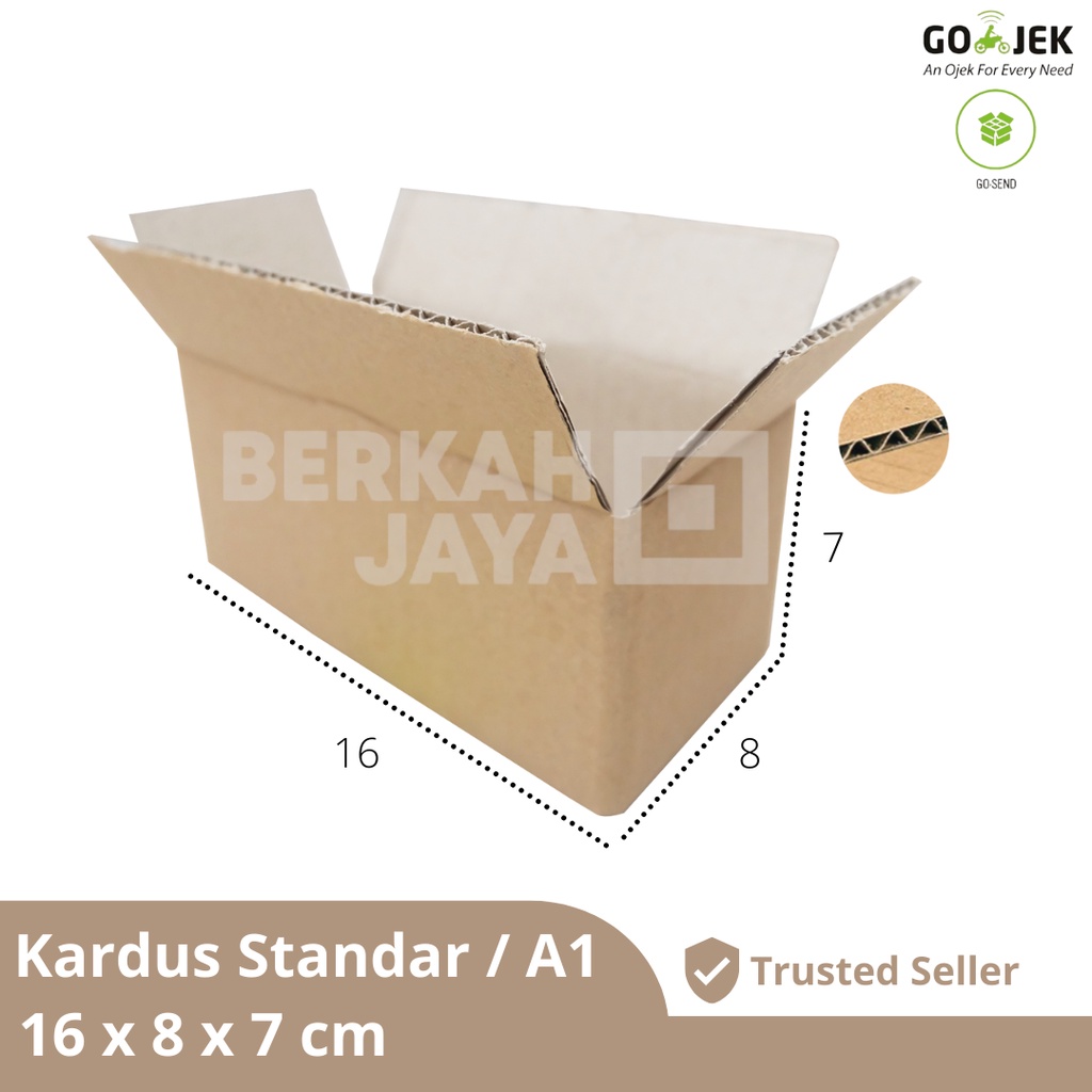 

Kardus / Box / Karton / Aksesoris / Kotak / Dus Packing Sparepart, Kosmetik, Skincare – 16 X 8 X 7 cm (Kardus 16 x 8 x 7 cm)