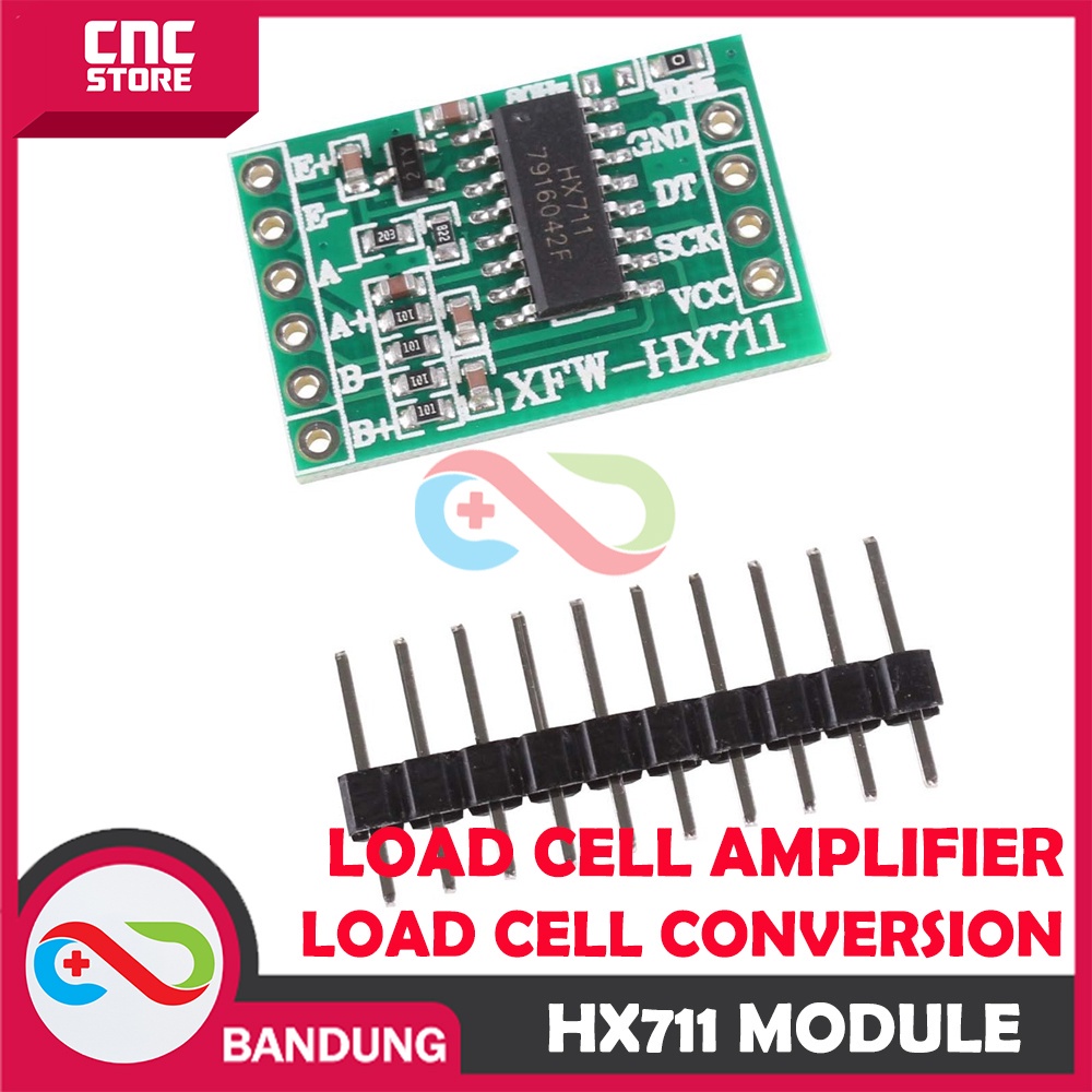 MODULE HX711 HX-711 AMPLIFIER LOAD CELL ADC CONVERTER SENSOR BERAT