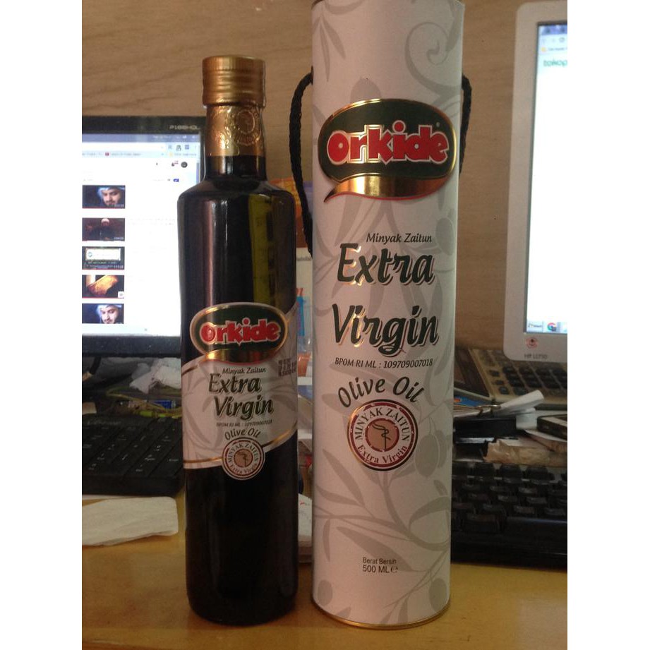 

(ORIGINAL) extra virgin olive oil (EVOO) Orkide 500ml