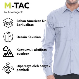 Jual Kemeja Tactical M-Tac / Kemeja Reskrim / Kemeja Lapangan / Kemeja