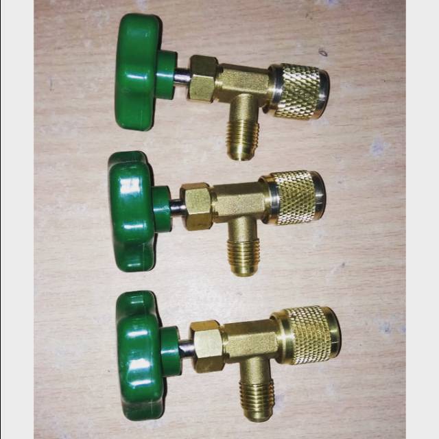 SAE PEMBUKA TUTUP BOTOL KATUP AC UNTUK R22 || R134A || R410 GAS