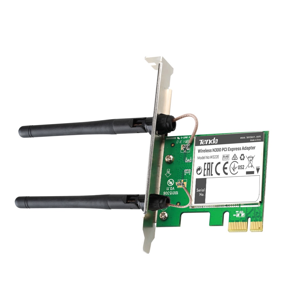 TENDA W322E Wireless N300 PCI Express Adapter