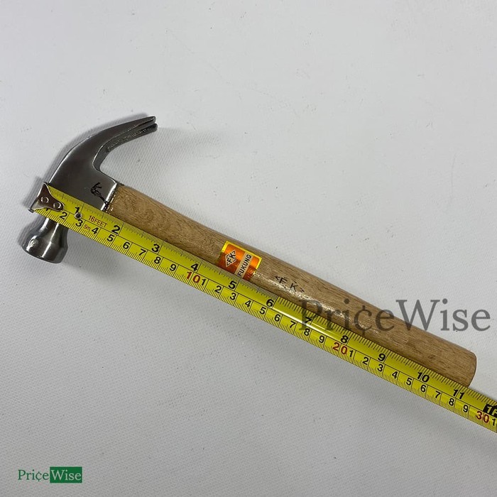 Palu Gagang Kayu 8 oz Fukung Asli Kilat / Palu Kambing Gagang Kayu-3