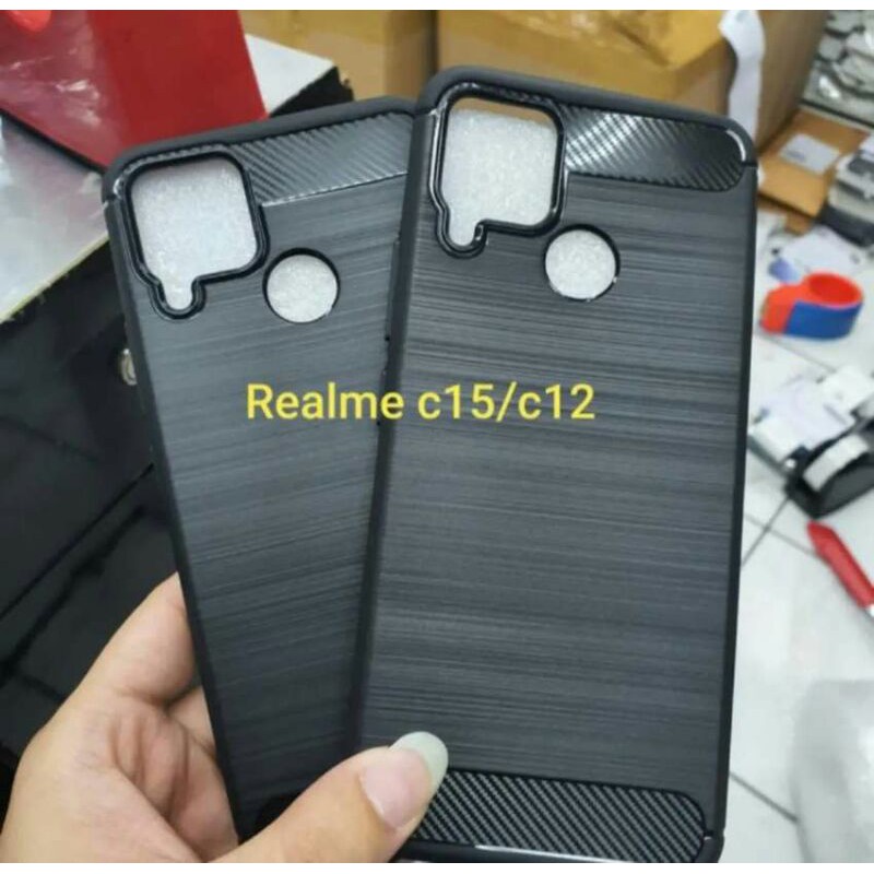 Softcase Ipaky Realme narzo 20 - Case Ipaky Carbon Realme narzo 20 - Ultrastore11