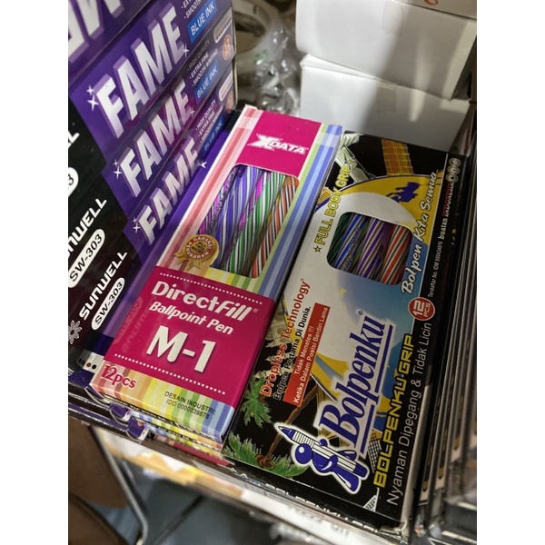 

PEN MURAH BOLPENKU XDATA M1/M2 ULIR 12pcs lilin