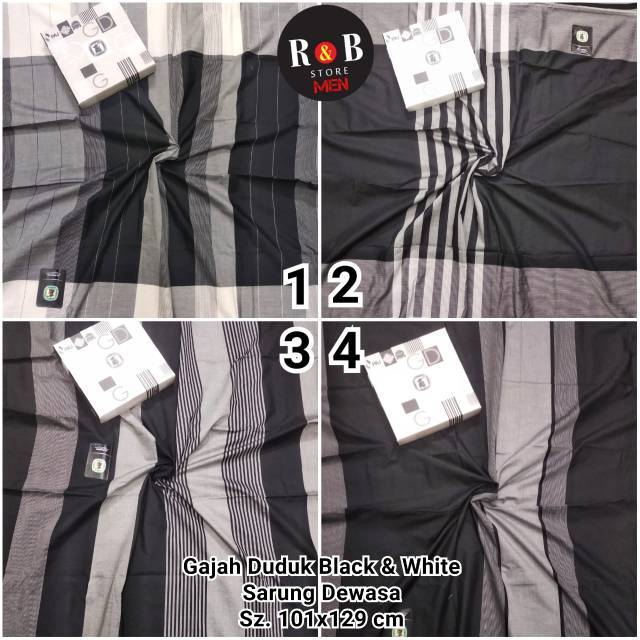 Sarung cap gajah duduk