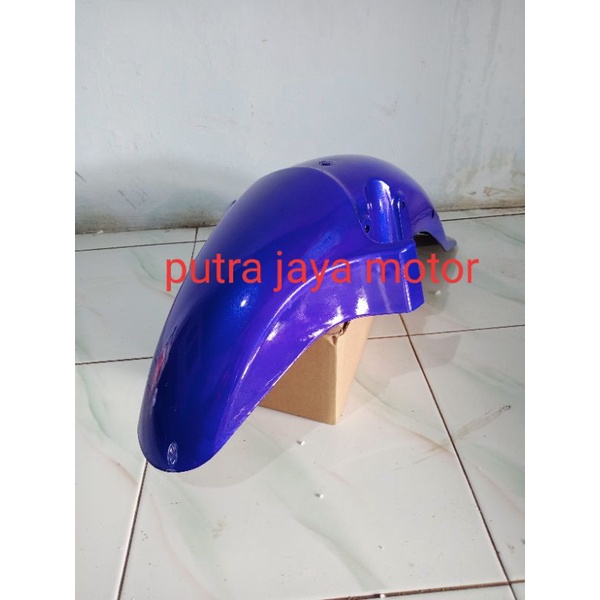 slebor depan Megapro Primus/Megapro new warna biru