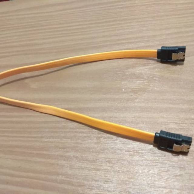 Kabel Sata 3 III Klip Besi Straight Lurus 33cm