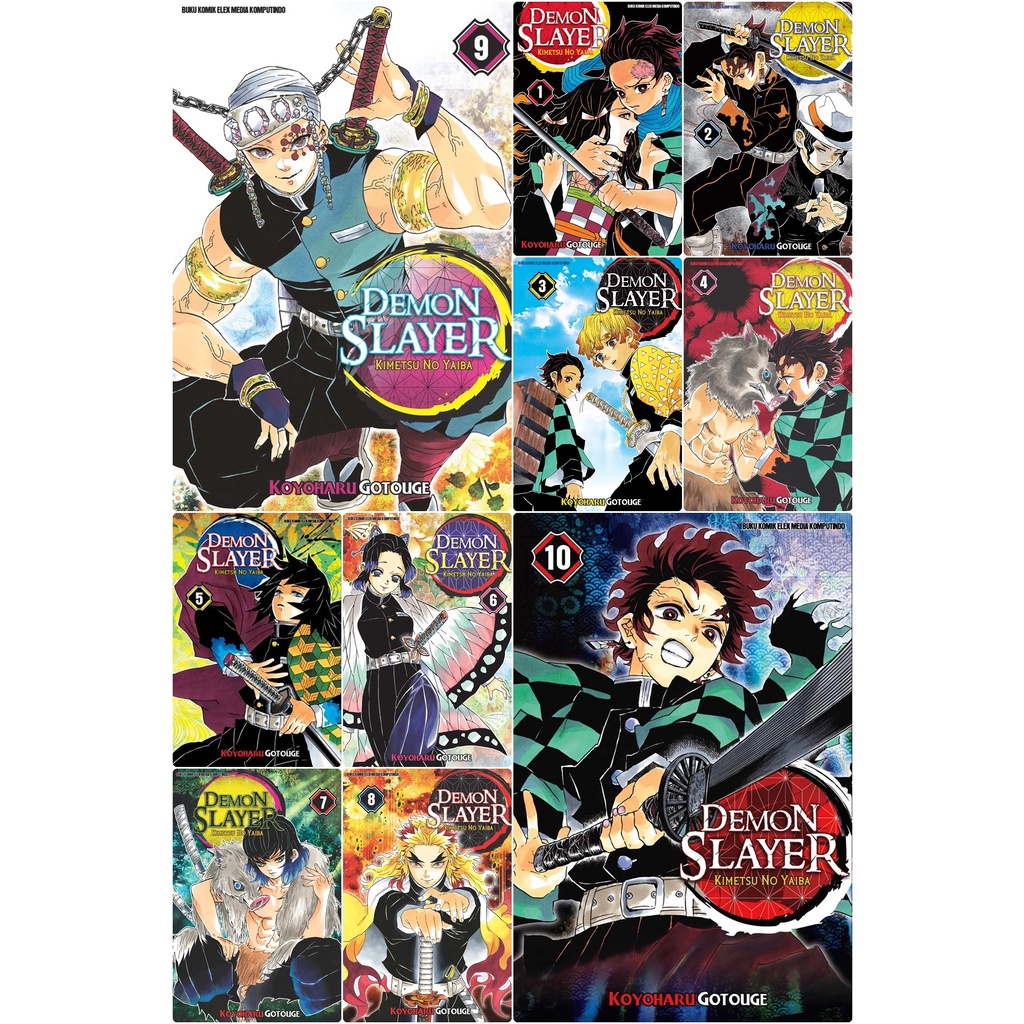 Jual KOMIK SERI : Demon Slayer : Kimetsu No Yaiba - Koyoharu Gotouge ...