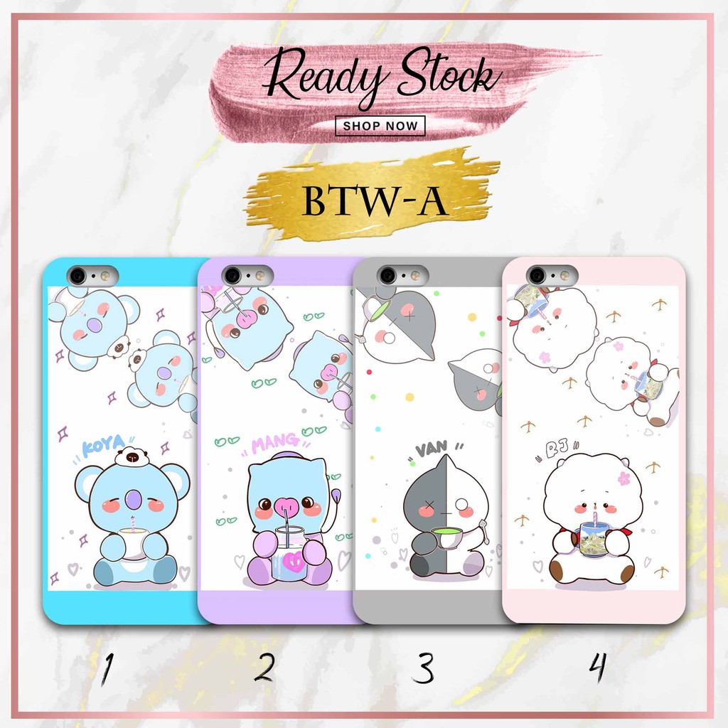 [SILIKON] BT.21 Cartoon Member Chibi Casing Case Vivo