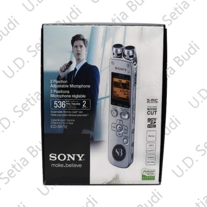 Alat Perekam Suara SONY ICD-SX712 Asli dan Bergaransi