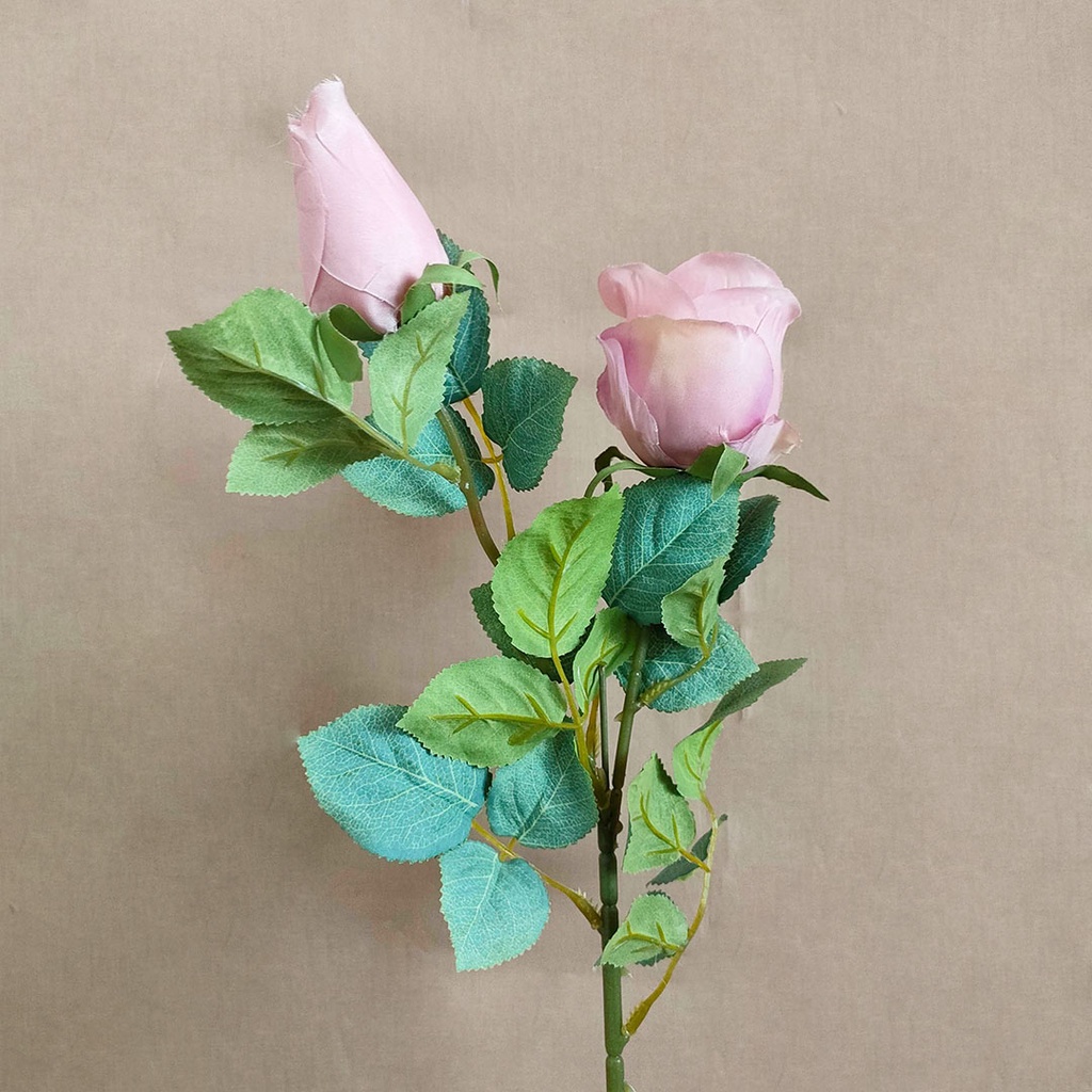 Artificial Flower Large Blush Rose Tanamana Bunga Mawar Buatan Dekorasi Hias