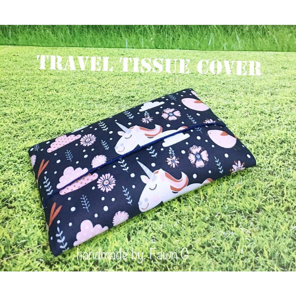 Fawn'G Handmade - Travel Tissue Cover Slim Pouch Non Zipper