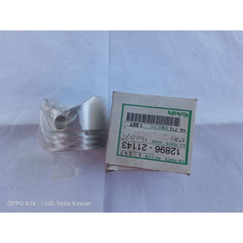 Piston Original Kubota GS160 0.75 kode part 12896-21143