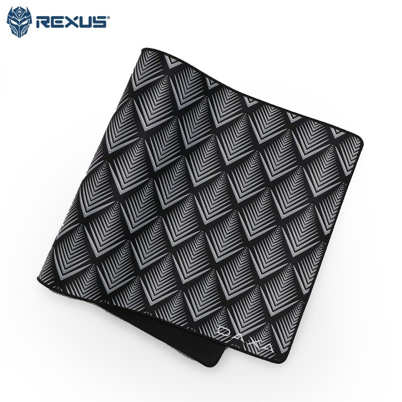 Rexus Mousepad Gaming Daxa Retro Pine Silver Mousemat Cloth XL