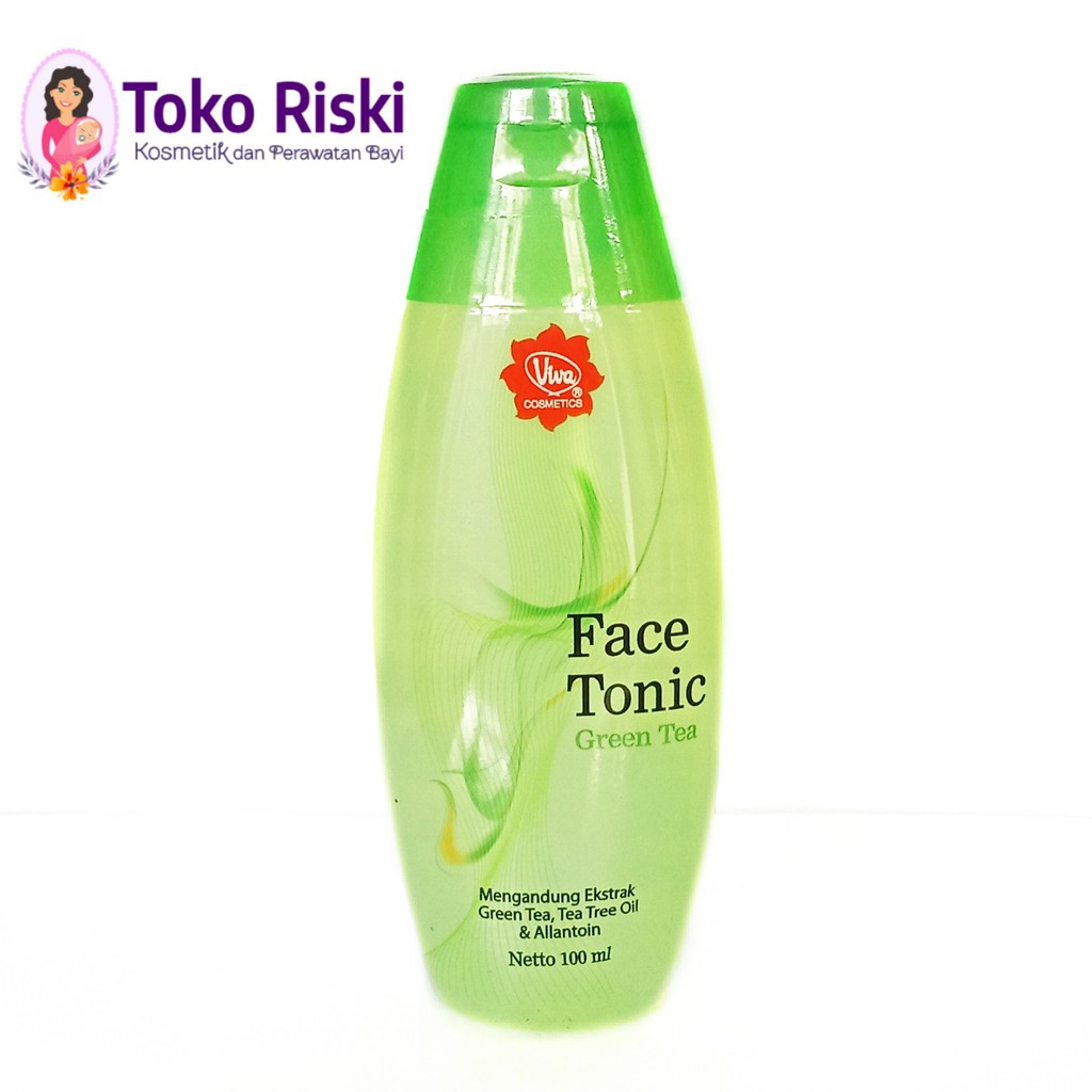 VIVA FACE TONIC GREEN TEA - TONER PENYEGAR
