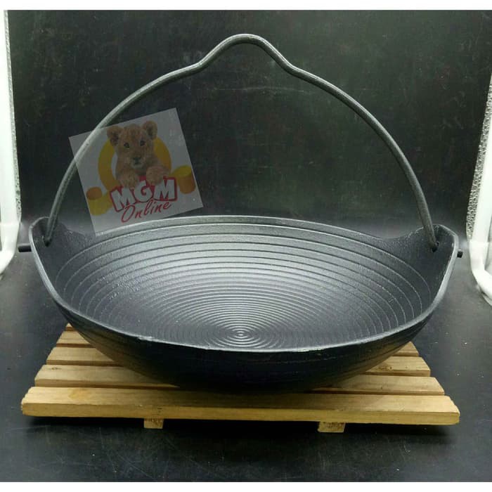 Serving bowl Iron Cast mangkok gantung 20cm Besi Cor TEBAL 2596