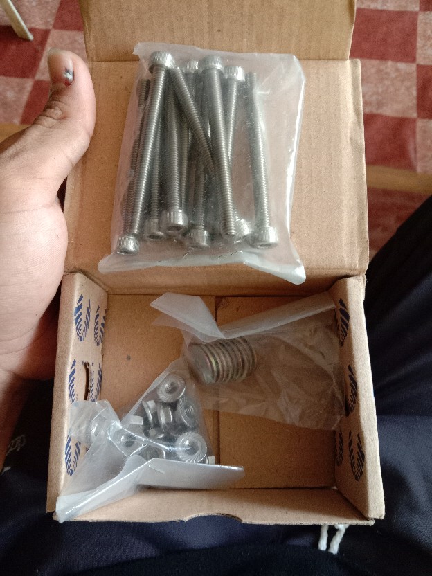 M6 X 1.00 Flange Nut / Mur Topi Stainless Steel 304