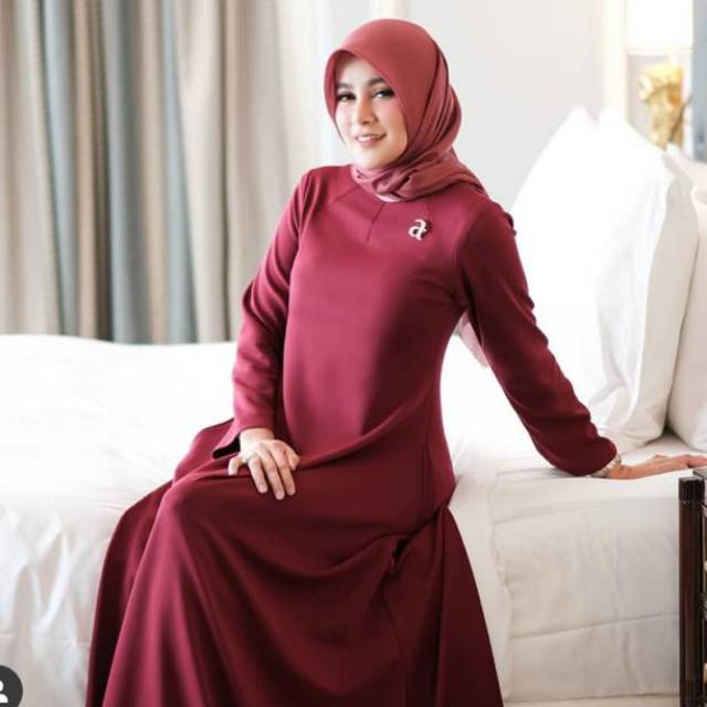 (booked) Dress basic Olla, soft scuba series by aneuke gallery