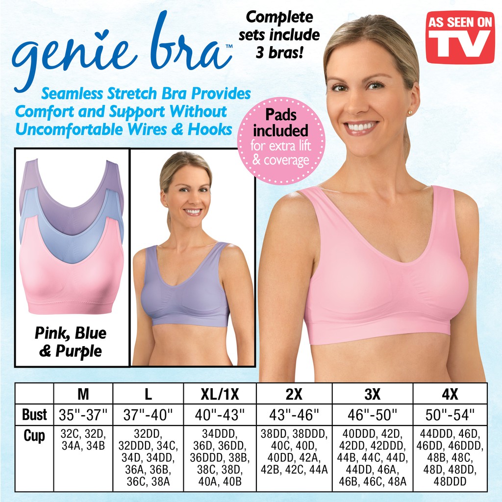 [COD] 3PCs Genie Bra Pastel | Bra Jepang Berkualitas Lembut Halus Dan Nyaman Tanpa Kawat Original