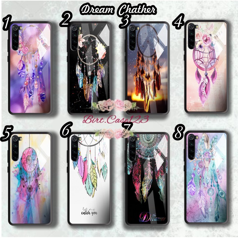 back case glass Dream catcher Oppo A3s A1k A5 A9 2020 A7 F9 A5s A31 A52 A53 A92 A37 A57 A59 BC4954