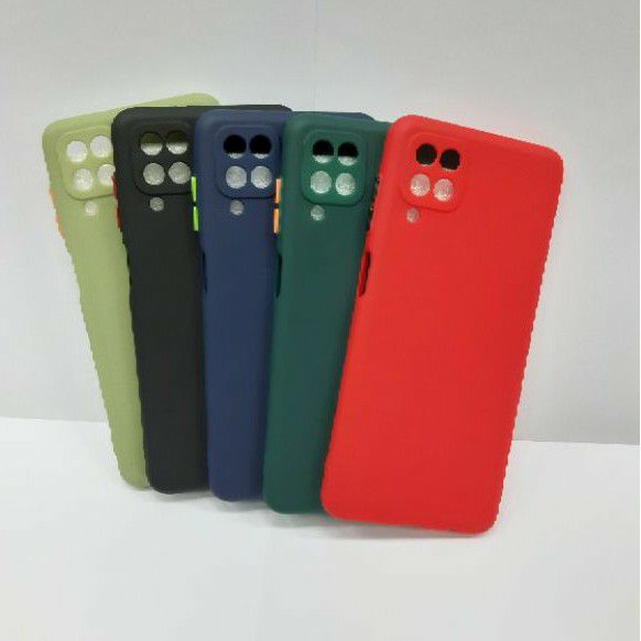 Silikon Case TPU Macaron Warna-Warni Samsung A12 Plus Candy Crack