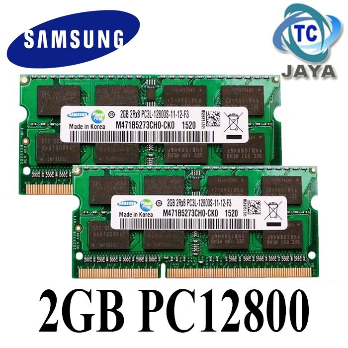 RAM MEMORY LAPTOP 2GB DDR3 PC 12800