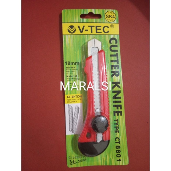 

Cutter Knife / Pisau Cutter 18mm Besar
