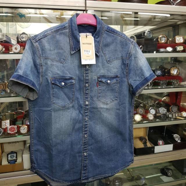 Kemeja pendek Levis import original