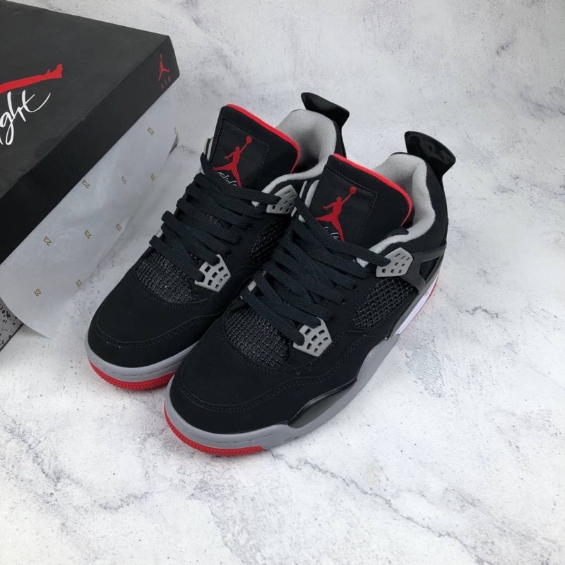 Nike Air Jordan 4 Retro Black Red